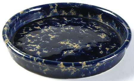 Agate Blue 9" Round Baker