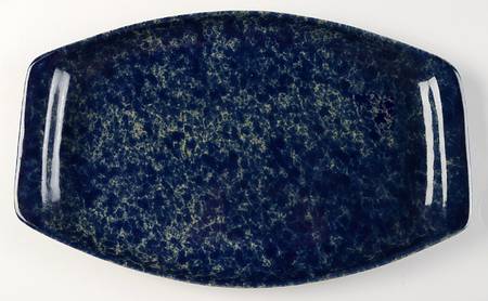 Agate Blue 16" Oblong Serving Platter