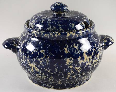 Agate Blue Tureen &  Lid
