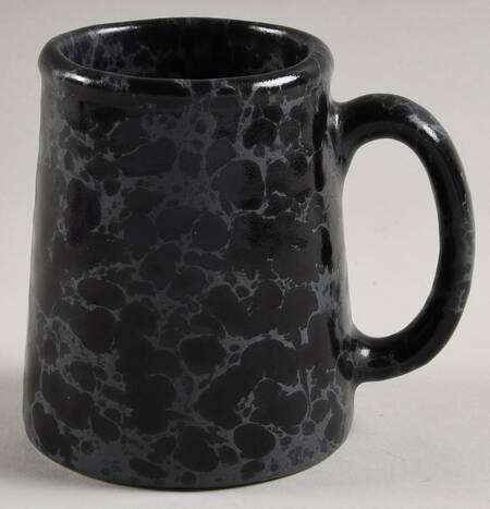 Agate Black Slate Tankard