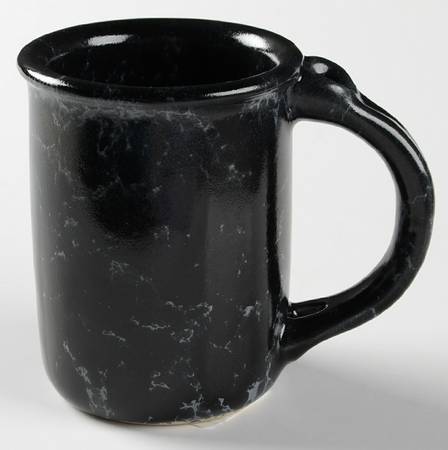 Agate Black Slate Mug