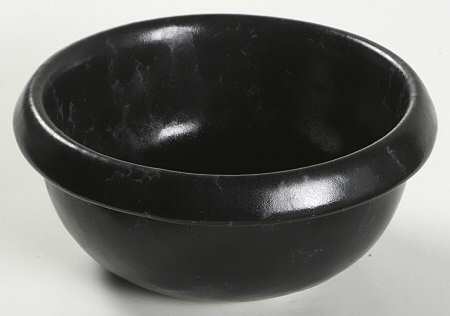 Agate Black Slate Individual Open Soup