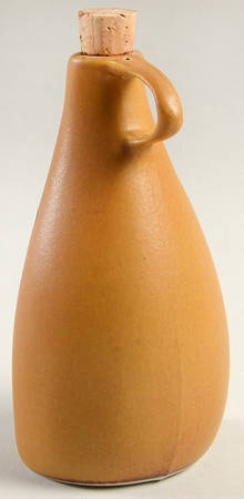 Tawny Cruet with Cork Stopper