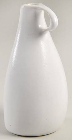 White Cruet No Cork Stopper