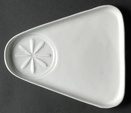White Snack Plate