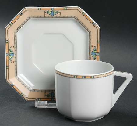 Aida Flat Cup & Saucer Set