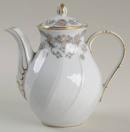 Alencon Mini Coffee Pot & Lid