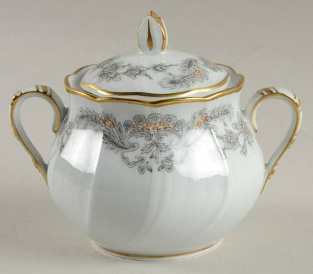 Alencon Mini Sugar Bowl & Lid