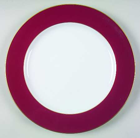 Alliance Maroon 11" Chop Plate (Round Platter)