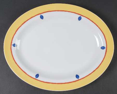 Alster 13" Oval Serving Platter