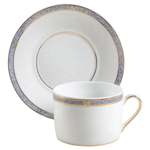 Flat Cup & Saucer Set
