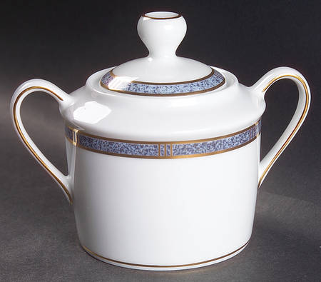Antinea Bleu Mini Sugar Bowl & Lid