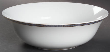 Antinea Bleu 9" Salad Serving Bowl by Bernardaud