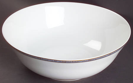 Antinea Bleu 10" Large Salad Serving Bowl