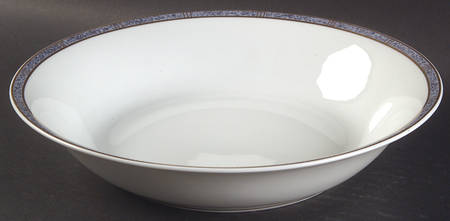 Antinea Bleu 9" Round Vegetable Bowl