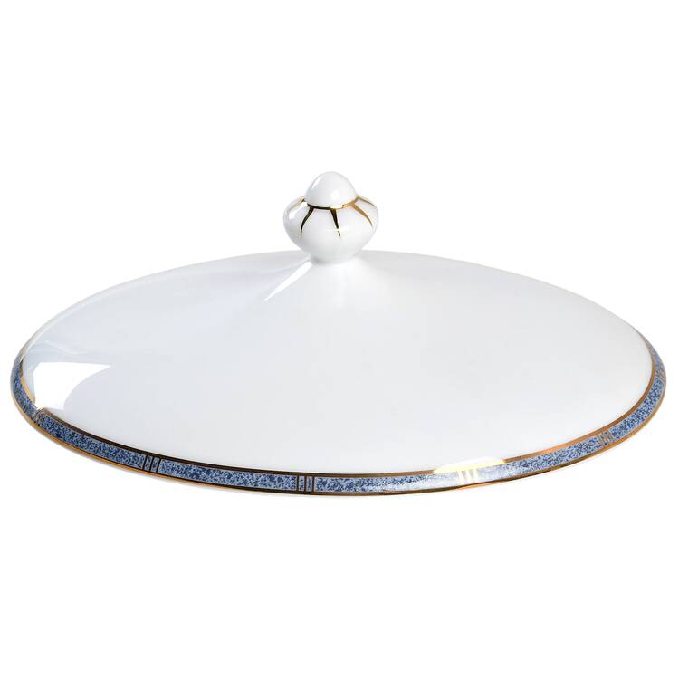 Antinea Bleu Lid for Oval Vegetable