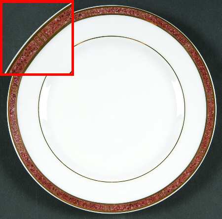 Antinea Coral Bread & Butter Plate
