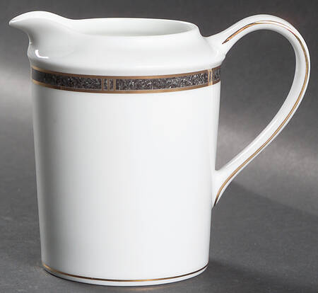 Antinea Anthracite Creamer by Bernardaud