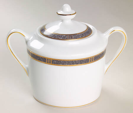 Antinea Anthracite Sugar Bowl & Lid