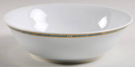 Antinea Vert 7" Salad Serving Bowl by Bernardaud