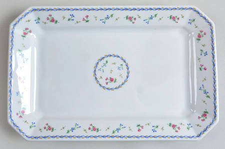 Artois Bleu 12" Rectangular Serving Platter