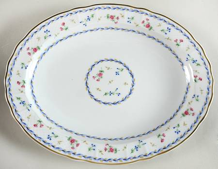 Artois Bleu 11" Oval Serving Platter
