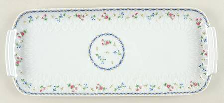 Artois Bleu Oblong Cake Plate