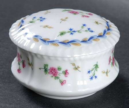 Artois Bleu 2" Round Box & Lid