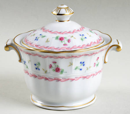 Artois Rose Sugar Bowl & Lid
