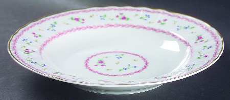 Artois Rose Large Rim Soup Bowl