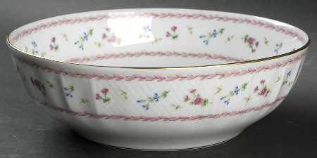 Artois Rose 9" Salad Serving Bowl