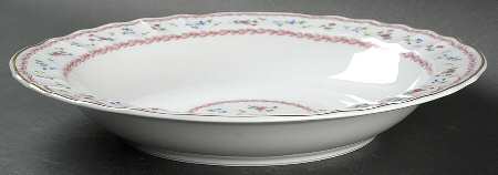 Artois Rose 11" Pasta Serving Bowl by Bernardaud