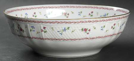Artois Rose 10" Large Salad Serving Bowl