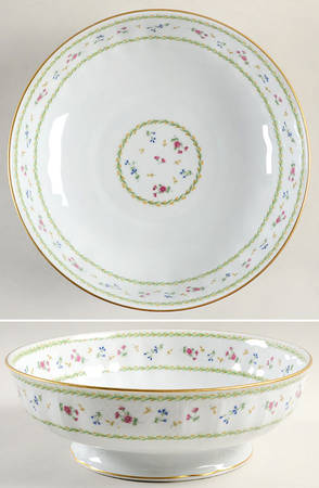 Artois Vert (Versailles Shape) 10" Large Salad Serving Bowl