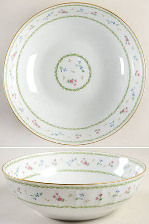 Artois Vert (Versailles Shape) 9" Salad Serving Bowl