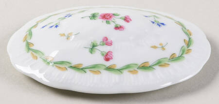 Artois Vert (Versailles Shape) Box-Oval/Mini 2"-Lid Only