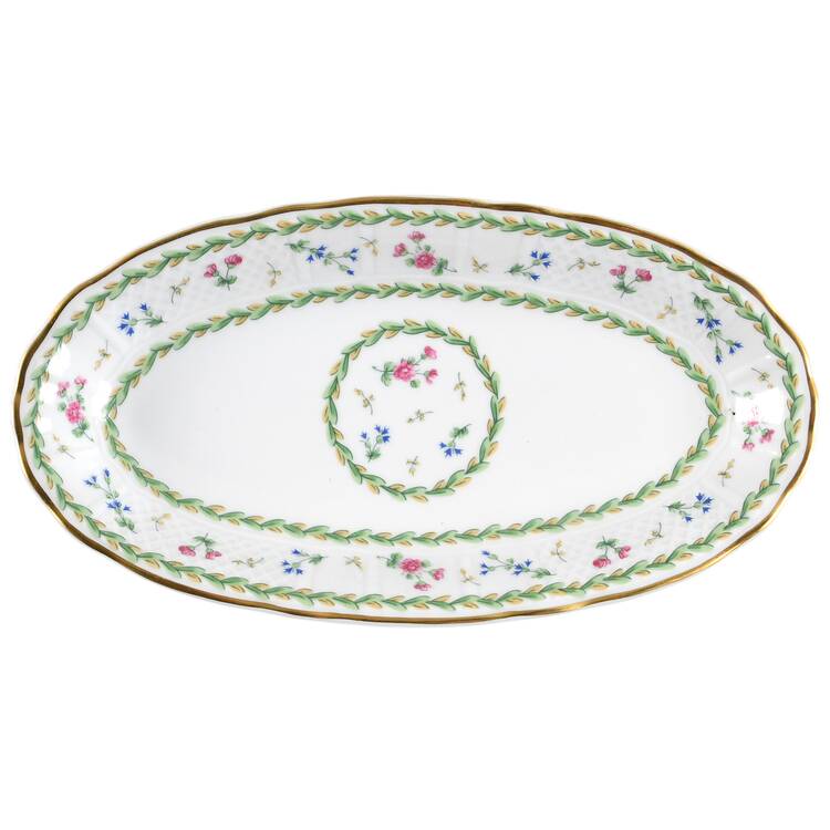 Artois Vert (Versailles Shape) Relish by Bernardaud