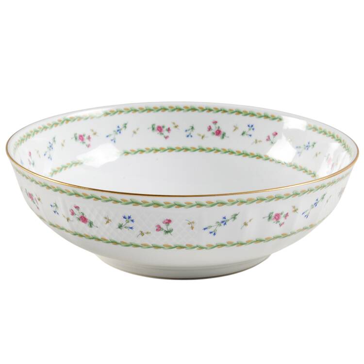 Artois Vert (Versailles Shape) 10" Large Salad Serving Bowl