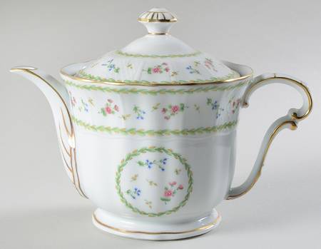 Artois Vert (Versailles Shape) Teapot & Lid
