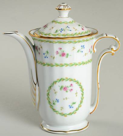 Artois Vert (Versailles Shape) Mini Coffee Pot & Lid
