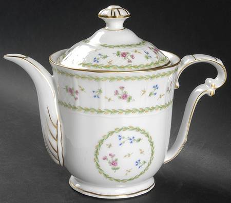 Artois Vert (Versailles Shape) Small Teapot & Lid