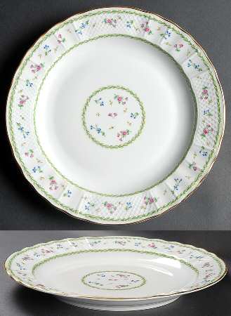 Artois Vert (Versailles Shape) Deep Round Platter