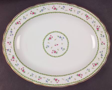 Artois Vert (Versailles Shape) 13" Oval Serving Platter