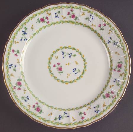 Artois Vert (Versailles Shape) Dessert/Pie Plate