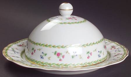 Round Covered Butter