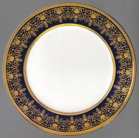Babylone Cobalt Dinner Plate