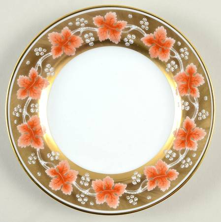Bacchanale Bread & Butter Plate by Bernardaud