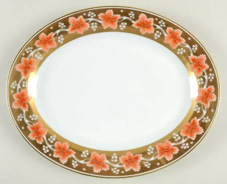 Bacchanale 13" Oval Serving Platter