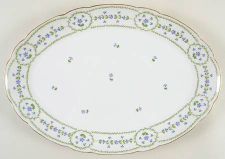 Barbeaux 15" Oval Serving Platter