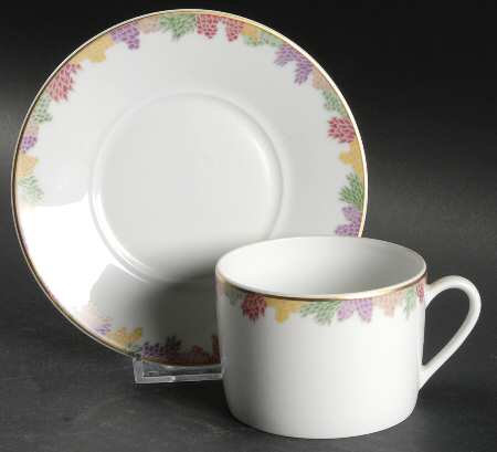 Bel Ami Flat Cup & Saucer Set